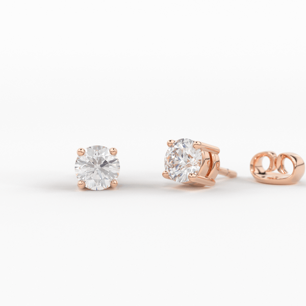 14K Solid Gold Diamond Arise Threaded Labret Earring – J&CO Jewellery